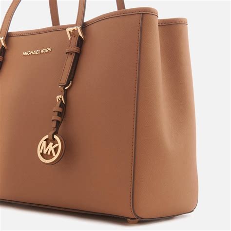 jet set travel large leather tote michael kors|Michael Kors jet set duffle.